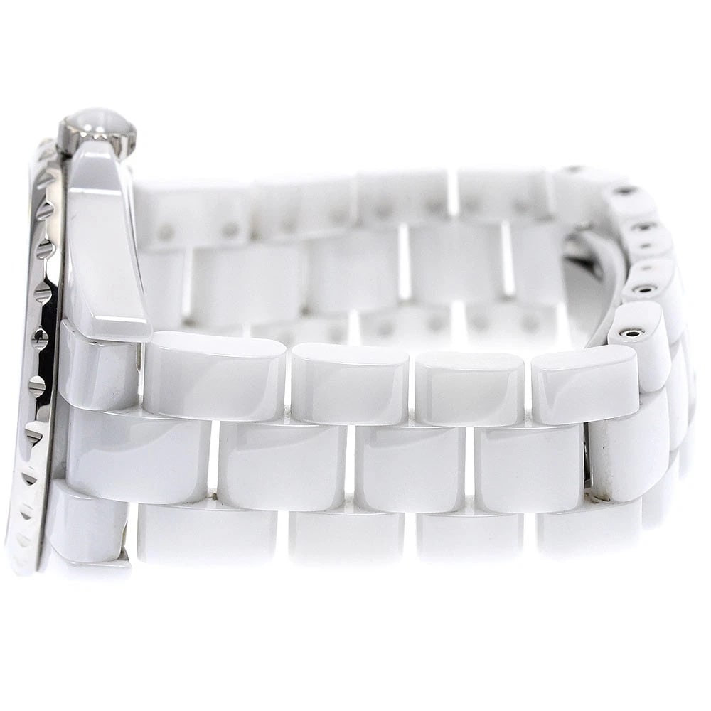 CHANEL J12 WHITE CERAMIC AUTOMATIC WATCH - 3