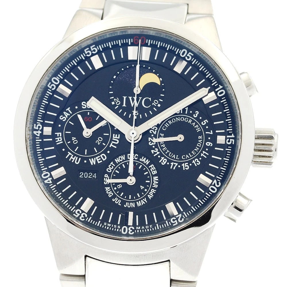 IWC SCHAFFHAUSEN CHRONO AUTOMATIC TITANIUM WATCH (1 of 3)