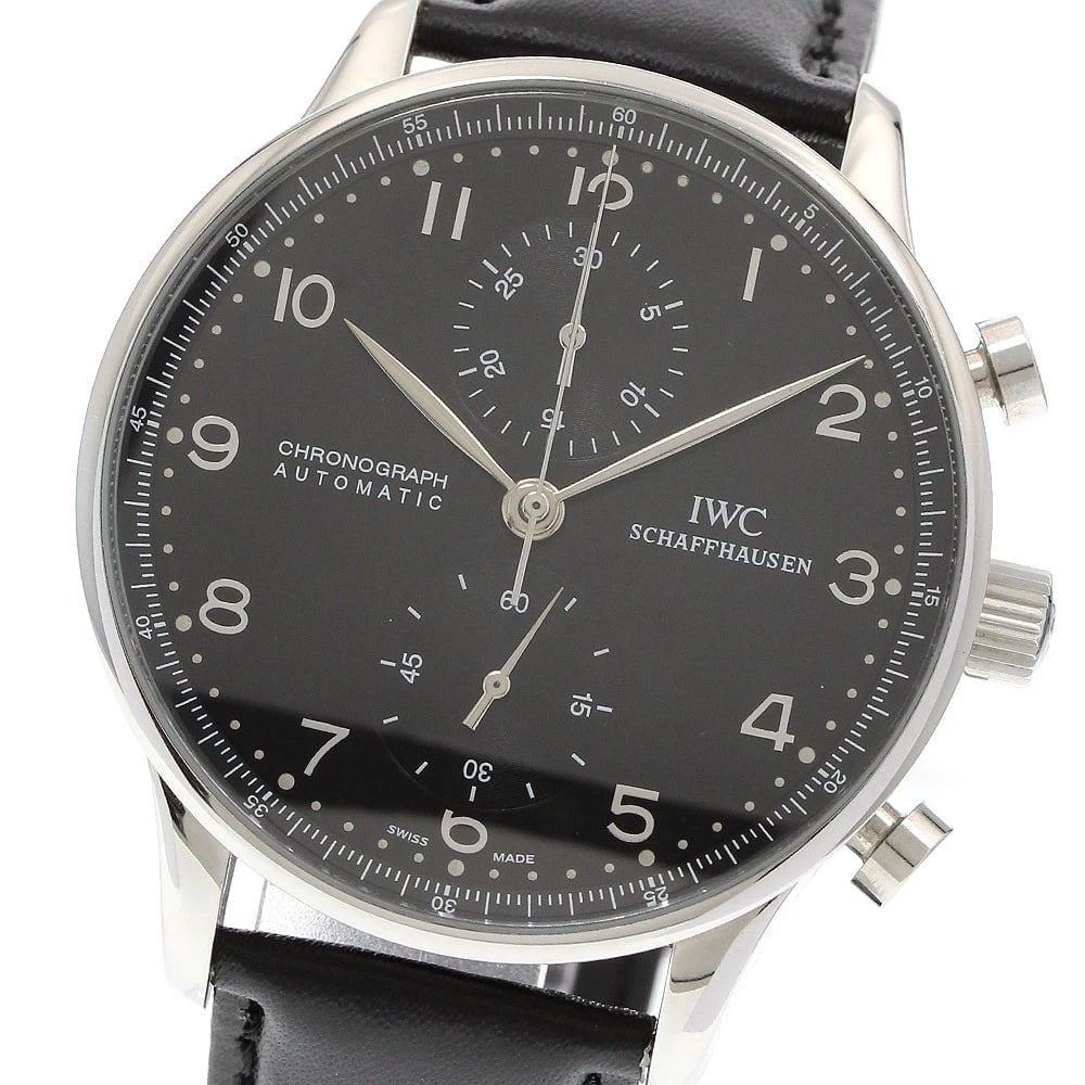 IWC SCHAFFHAUSEN CHRONOGRAPH AUTOMATIC WATCH (1 of 4)