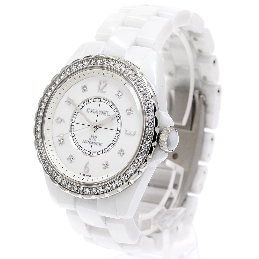 CHANEL J12 DIAMOND BEZEL AUTOMATIC WATCH - 2