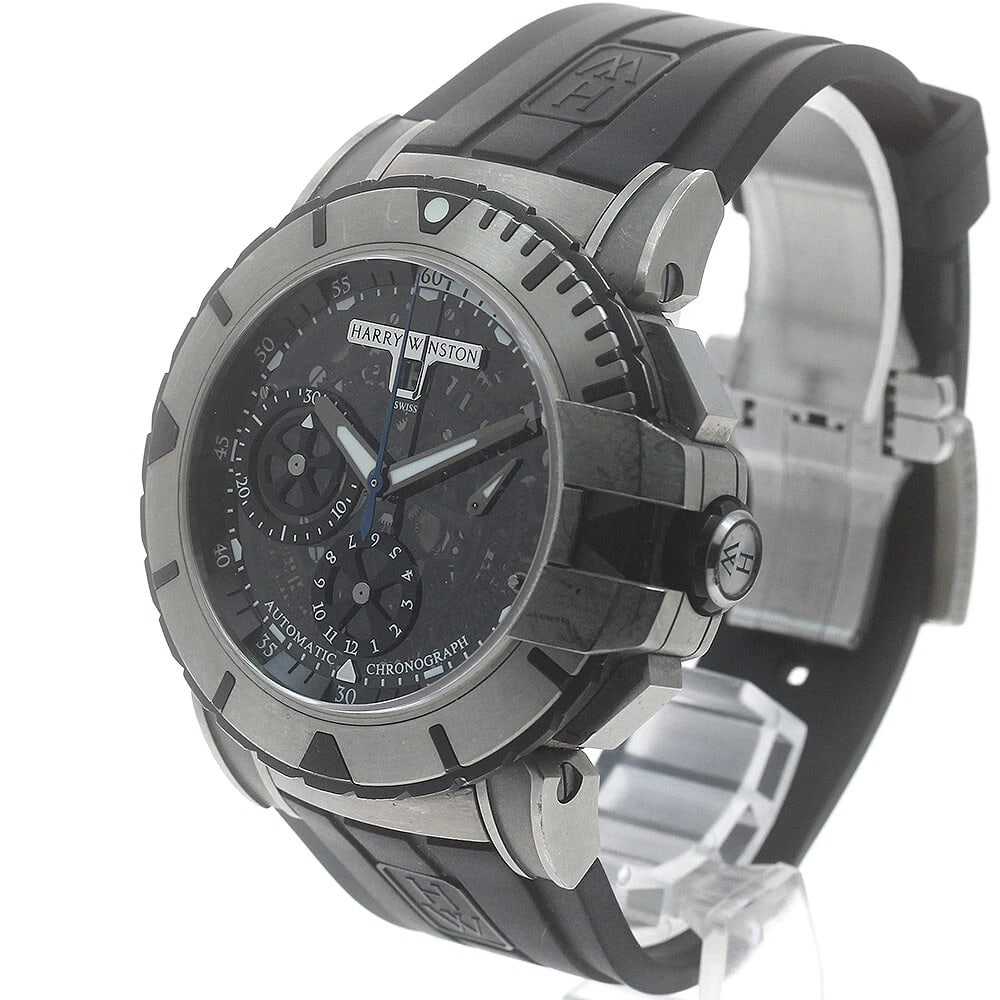 HARRY WINSTON CHRONO AUTOMATIC WATCH - 2