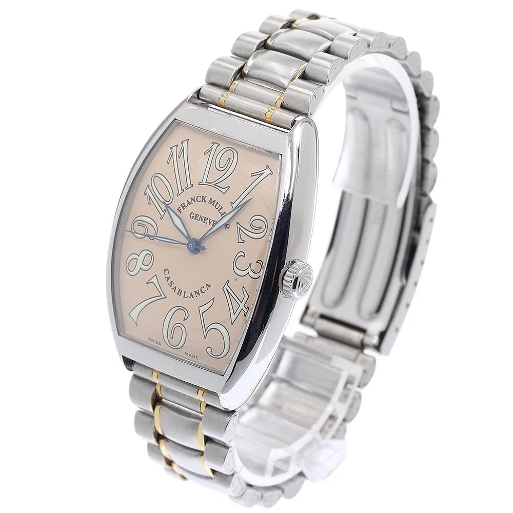 FRANCK MULLER BEIGE AUTOMATIC WATCH - 2