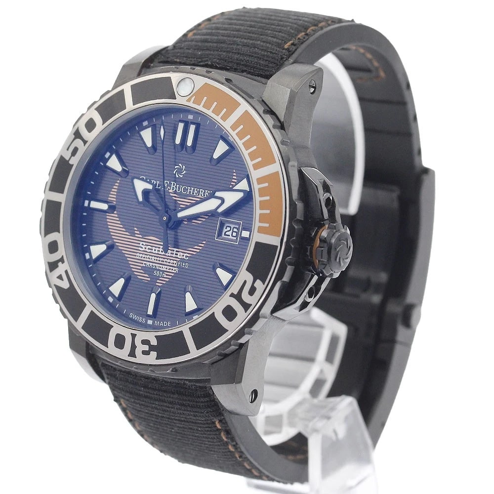 CARL F.BUCHERER DATE AUTOMATIC WATCH - 2
