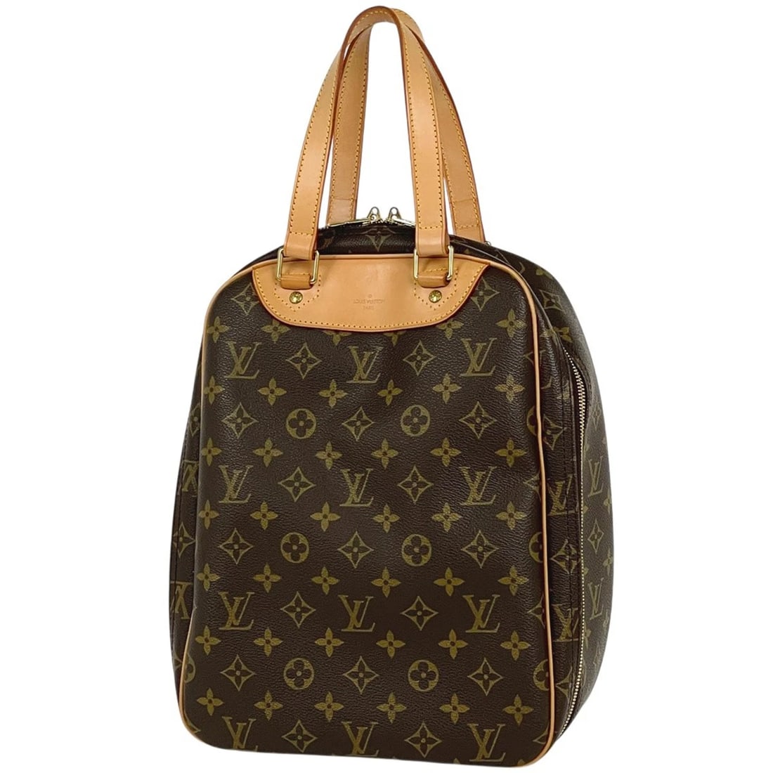 LOUIS VUITTON EXCURSION SHOES CASE HAND BAG: Louis Vuitton Excursion Shoes case Hand Bag Brand: Louis Vuitton Type/Style: Hand Bag Material: Monogram Color: Brown Size: Width 25cm(9.8inch) Height 33cm(13inch) Depth 11cm(4.3inch) Accessories: