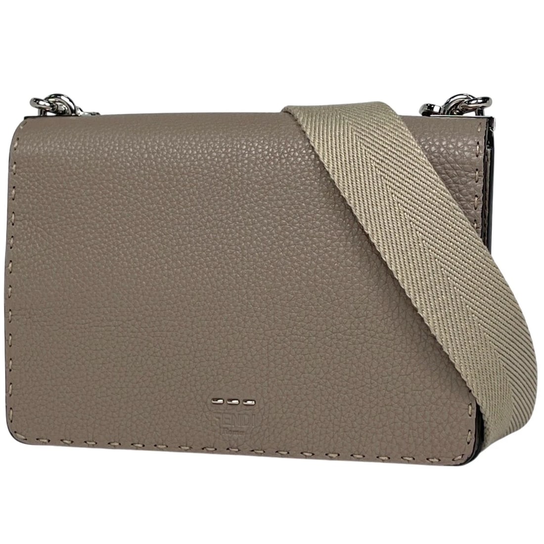 FENDI CELERIA SHOULDER BAG 2WAY CUOIO SHOULDER BAG: FENDI Celeria Shoulder Bag 2WAY Cuoio Shoulder Bag Brand: FENDI Type/Style: Shoulder Bag Material: leather Color: Beige Size: Width 23cm(9.1inch) Height 16.5cm(6.5inch) Depth 4.5cm(1.8inch) Access