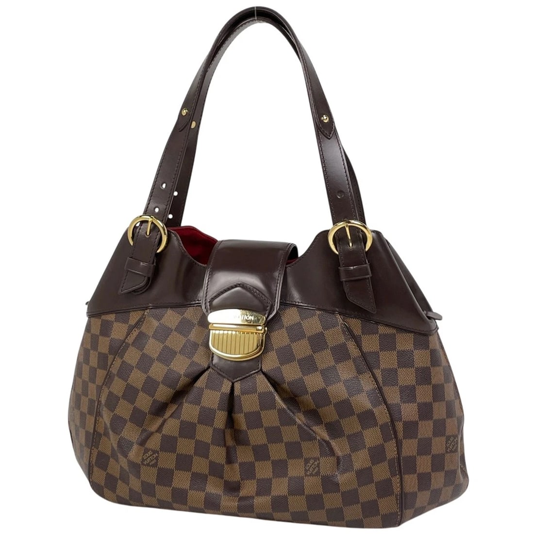 LOUIS VUITTON SISTINA GM TOTE BAG: Louis Vuitton Sistina GM Tote Bag Brand: Louis Vuitton Type/Style: Tote Bag Material: Damier Color: Brown Size: Width 43cm(16.9inch) Height 25cm(Median:9.8inch) Depth 16cm(6.3inch) Accessories: No
