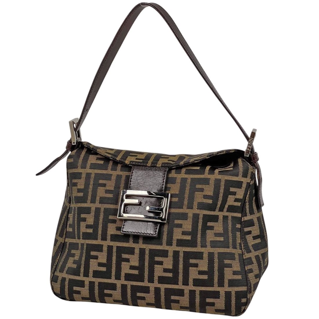 FENDI ZUCCA PATTERN SHOULDER BAG SHOULDER BAG HAND BAG . (1 of 2)