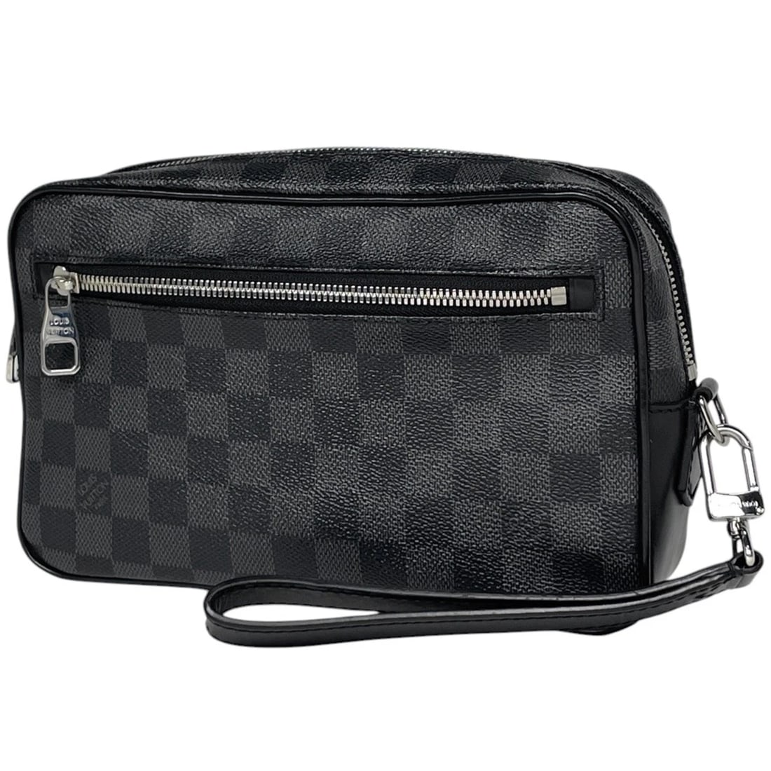 LOUIS VUITTON POCHETTE KASAI SECOND BAG: Louis Vuitton Pochette Kasai Second bag Brand: Louis Vuitton Type/Style: Second bag Material: Damier Grafitte Color: Noir (Black) Size: Width 24cm(9.4inch) Height 15cm(5.9inch) Depth 5.5cm(2.2inch)