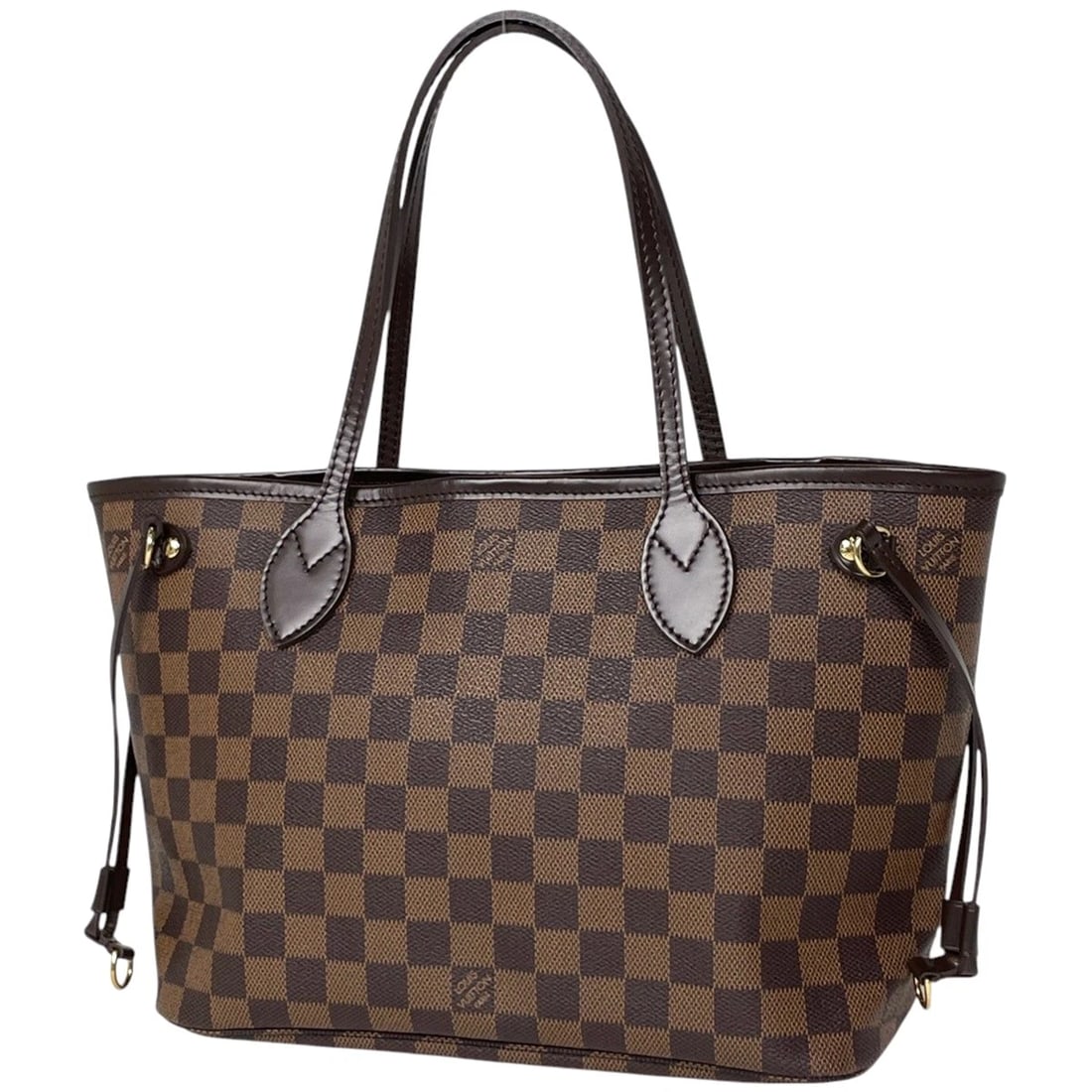 LOUIS VUITTON NEVER FULL PM TOTE BAG HAND BAG: Louis Vuitton Never full PM Tote Bag Hand Bag Brand: Louis Vuitton Type/Style: Tote Bag Material: Damier Color: Brown Size: Width 29cm(11.4inch) Height 22cm(8.7inch) Depth 13cm(5.1inch) Accessories: