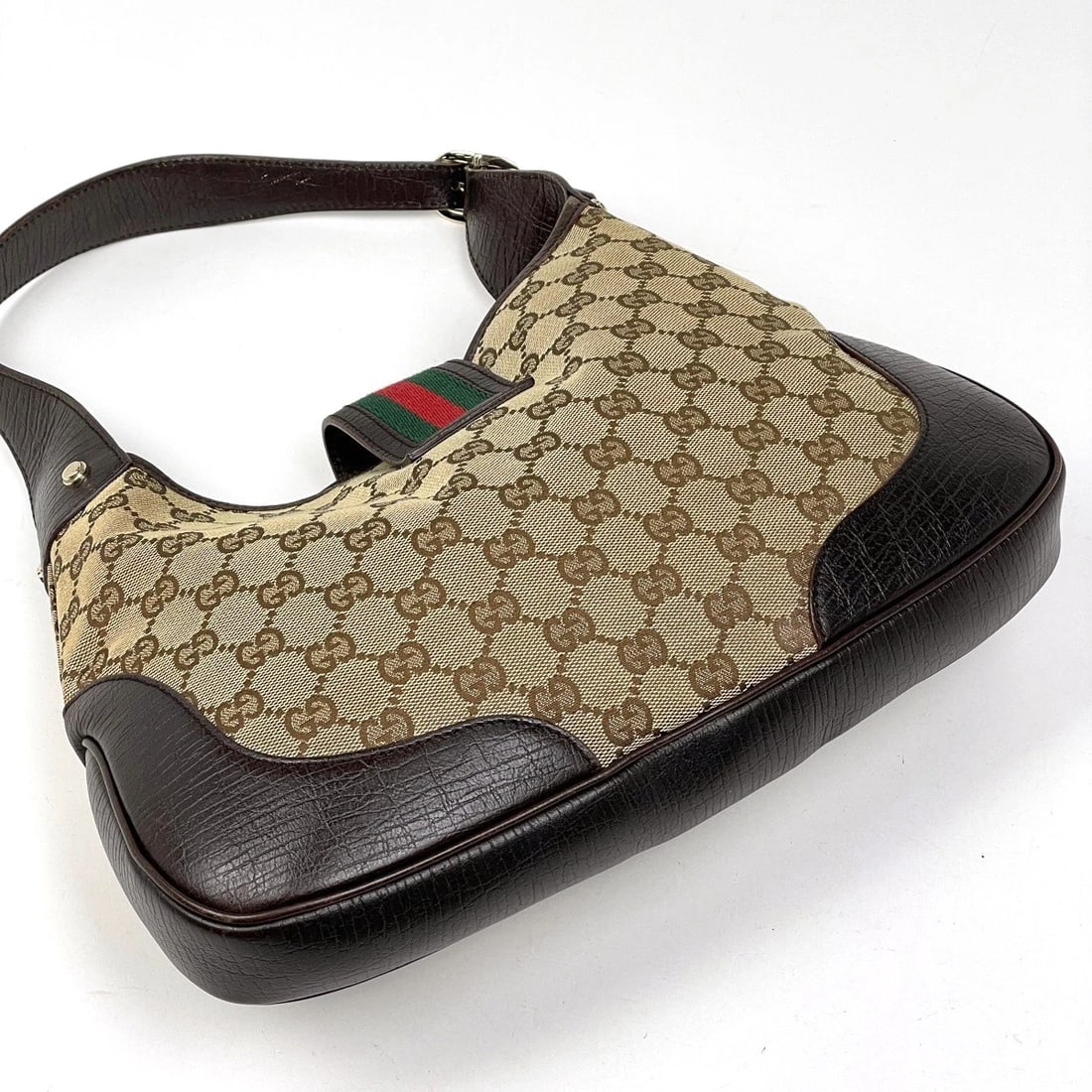 GUCCI GG PATTERN SHOULDER BAG - 2