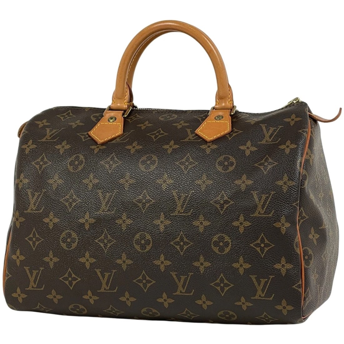 LOUIS VUITTON SPEEDY 30 HAND BAG: Louis Vuitton Speedy 30 Hand Bag Brand: Louis Vuitton Type/Style: Hand Bag Material: Monogram Color: Brown Size: Width 30cm(11.8inch) Height 21cm(8.3inch) Depth 17cm(6.7inch) Accessories: None