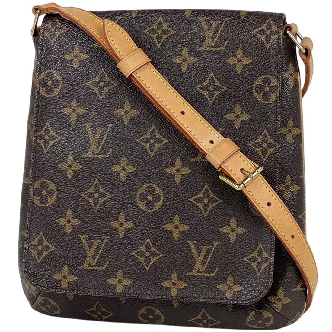 LOUIS VUITTON MUSETTE SALSA SHOULDER BAG: Louis Vuitton Musette Salsa Shoulder Bag Brand: Louis Vuitton Type/Style: Shoulder Bag Material: Monogram Color: Brown Size: Width 22cm(8.7inch) Height 24cm(9.4inch) Depth 4.5cm(1.8inch) Accessori