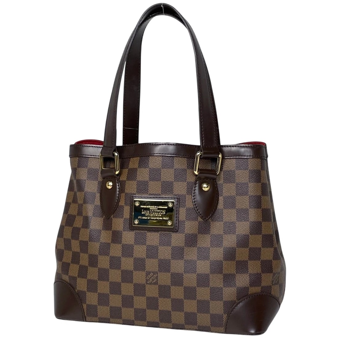 LOUIS VUITTON HAMPSTEAD PM TOTE BAG: Louis Vuitton Hampstead PM Tote Bag Brand: Louis Vuitton Type/Style: Tote Bag Material: Damier Color: Brown Size: Width 28cm(11inch) Height 24cm(9.4inch) Depth 17.5cm(6.9inch) Accessories: None