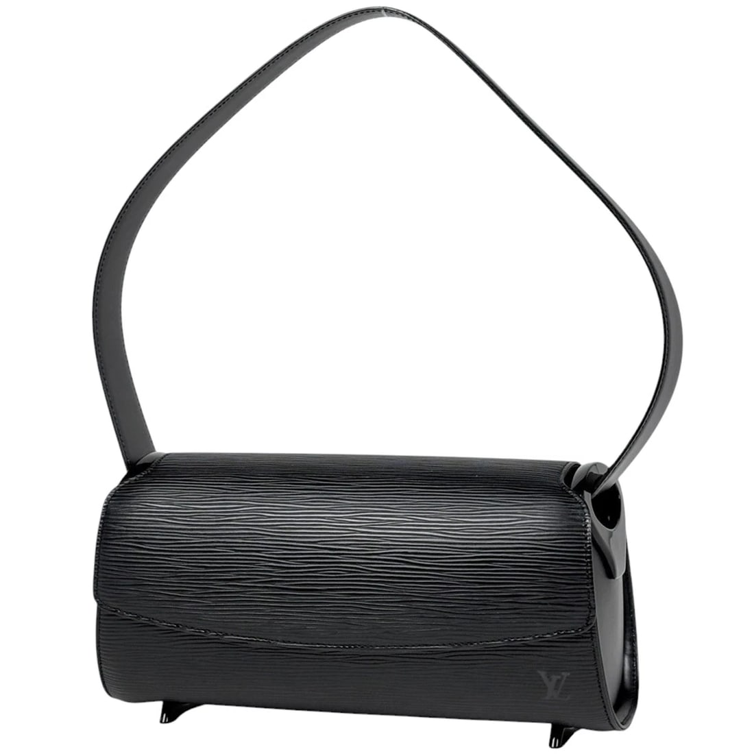 LOUIS VUITTON NOCTURN PM SHOULDER BAG: Louis Vuitton Nocturn PM Shoulder Bag Brand: Louis Vuitton Type/Style: Shoulder Bag Material: Epi Color: Noir (Black) Size: Width 26cm(10.2inch) Height 12cm(4.7inch) Depth 10cm(Maximum value:3.9inch)