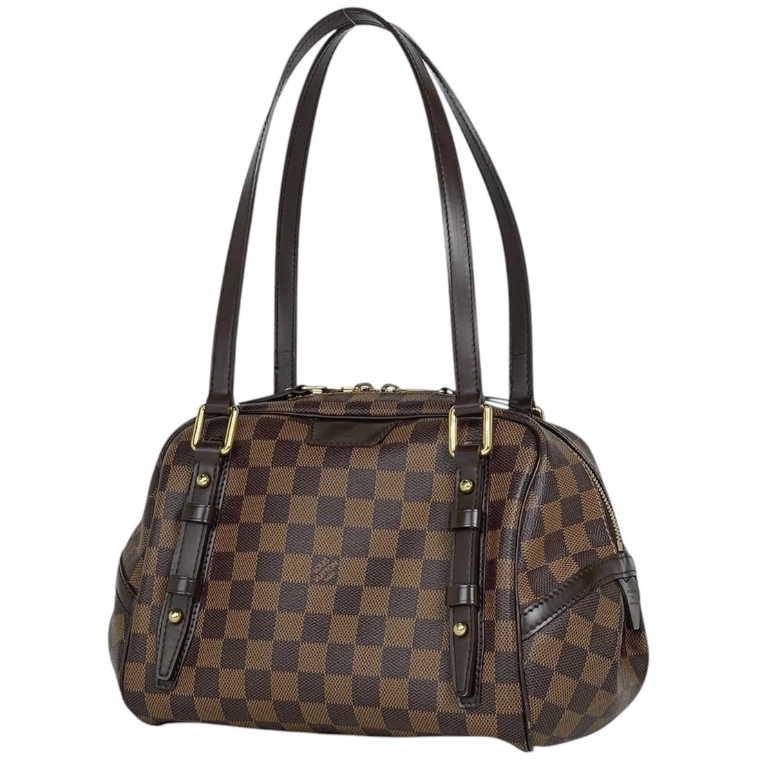 LOUIS VUITTON RIVINGTON PM SHOULDER BAG: Louis Vuitton Rivington PM Shoulder Bag Brand: Louis Vuitton Type/Style: Shoulder Bag Material: Damier Color: Brown Size: Width 32cm(Maximum value:12.6inch) Height 19cm(Median:7.5inch) Depth 15cm(5.9i