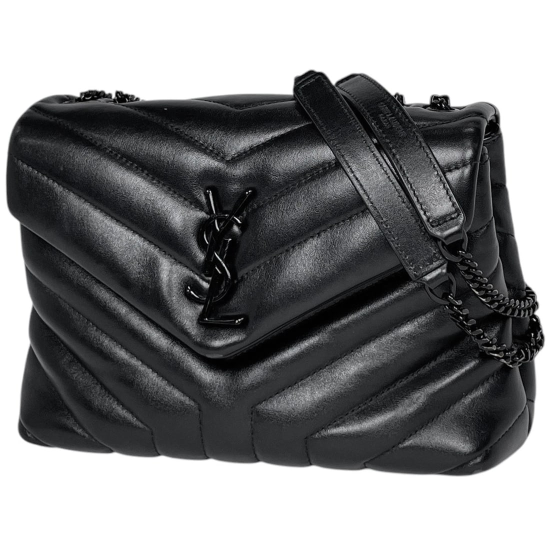 SAINT LAURENT SHOULDER BAG LULU SMALL LEATHER: Saint Laurent Shoulder Bag Lulu Small leather Brand: SAINT LAURENT Type/Style: Shoulder Bag Material: leather Color: Black Size: Width 22cm(8.7inch) Height 17cm(6.7inch) Depth 9cm(3.5inch) Accesso