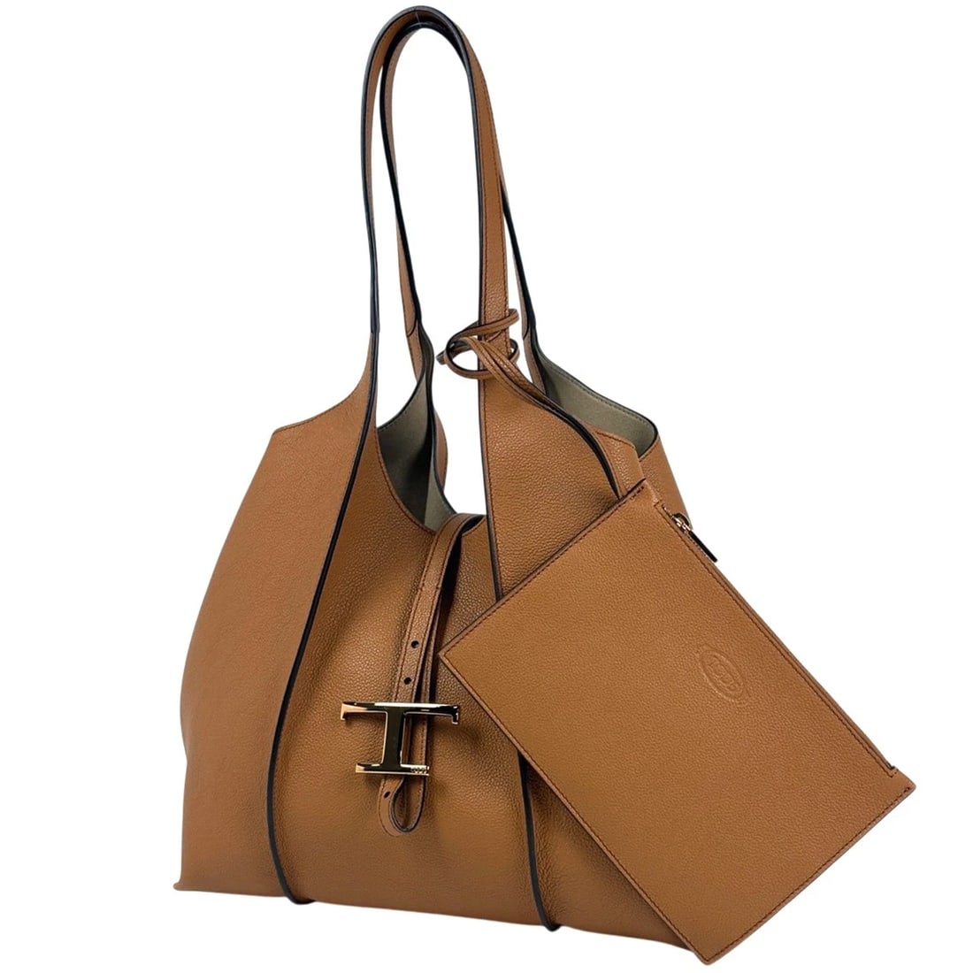 TOD'S T-TIMELESS SHOPPING BAG TOTE BAG: TOD'S T-Timeless Shopping Bag Tote Bag Brand: TOD'S Type/Style: Tote Bag Material: leather Color: Brown Size: Width 29cm(11.4inch) Height 22cm(Median:8.7inch) Depth 14cm(5.5inch) Accessories: None