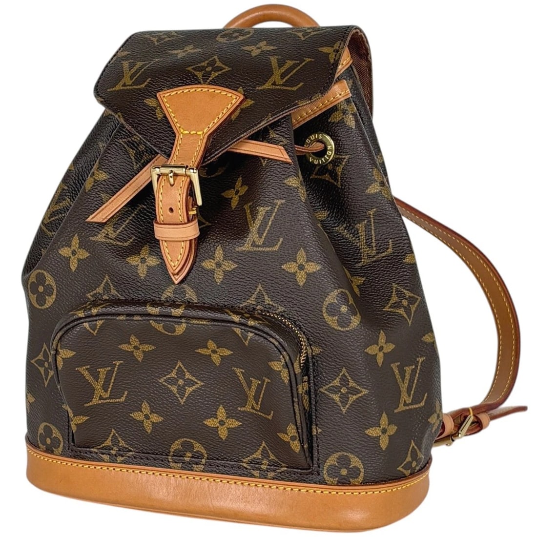LOUIS VUITTON MINI MONTSOURIS BACKPACK DAYPACK: Louis Vuitton Mini Montsouris Backpack daypack Brand: Louis Vuitton Type/Style: Backpack Material: Monogram Color: Brown Size: Width 21cm(8.3inch) Height 24cm(9.4inch) Depth 10cm(3.9inch)