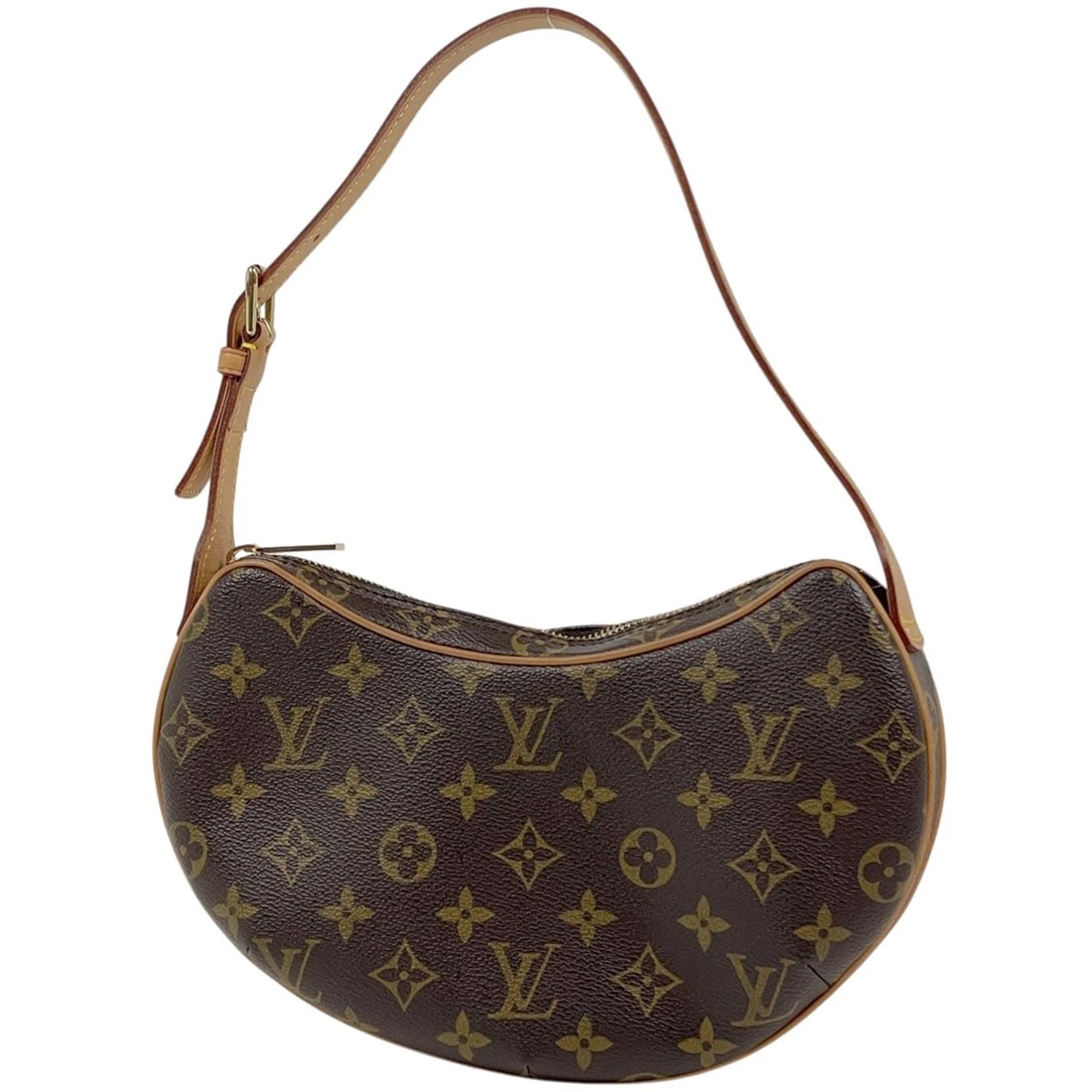 LOUIS VUITTON POCHETTE CROISSANT ONE SHOULDER SHOULDER BAG: Louis Vuitton Pochette croissant One shoulder Shoulder Bag Brand: Louis Vuitton Type/Style: Shoulder Bag Material: Monogram Color: Brown Size: Width 26.5cm(Maximum value:10.4inch) Height 14cm(Median:5
