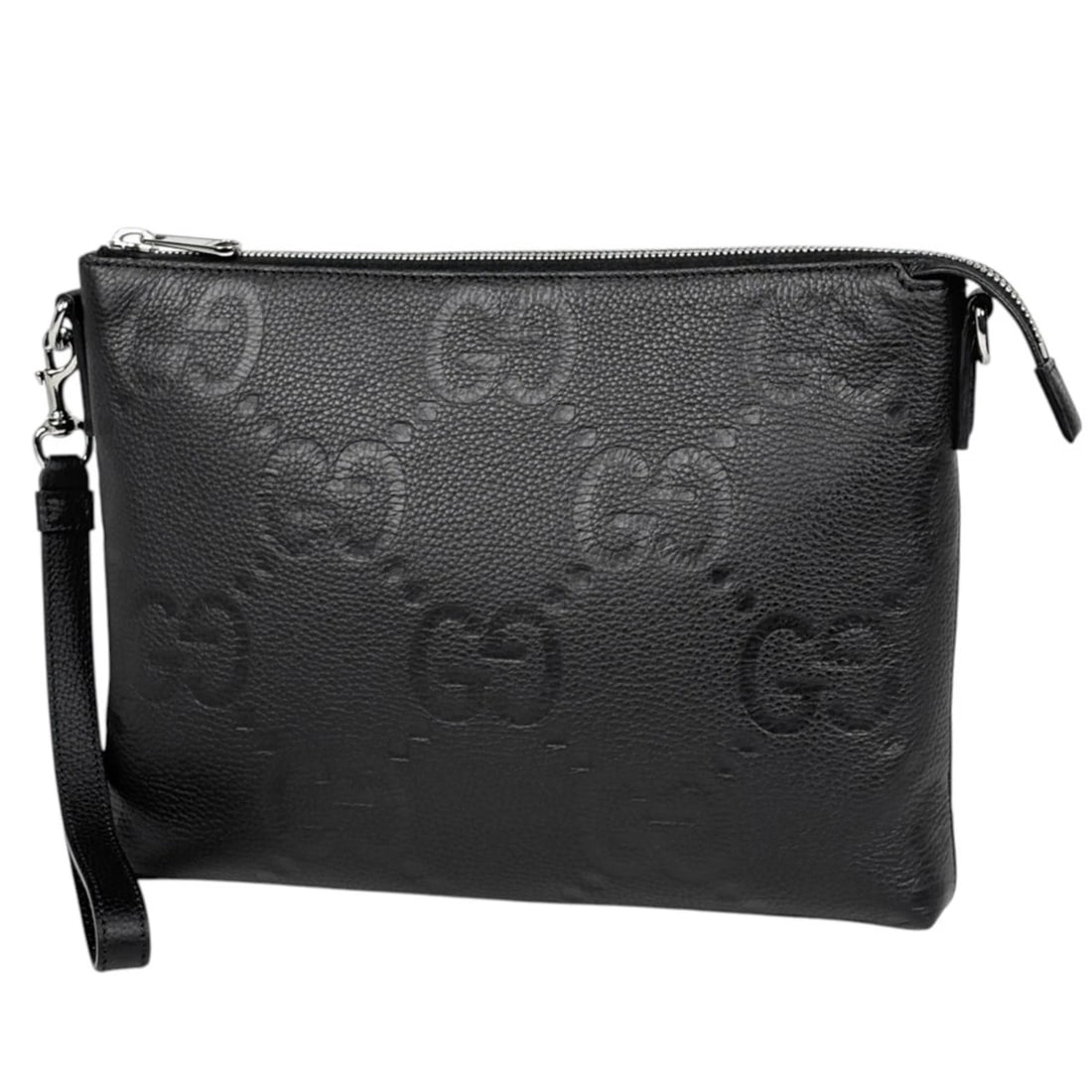 GUCCI SECOND BAG 2WAY GUCCISSIMA LEATHER BLACK: Gucci Second bag 2WAY Guccissima leather Black Brand: GUCCI Type/Style: Second bag Material: leather Color: Black Size: Width 30cm(11.8inch) Height 23cm(9.1inch) Depth 4cm(1.6inch) Accessories: No