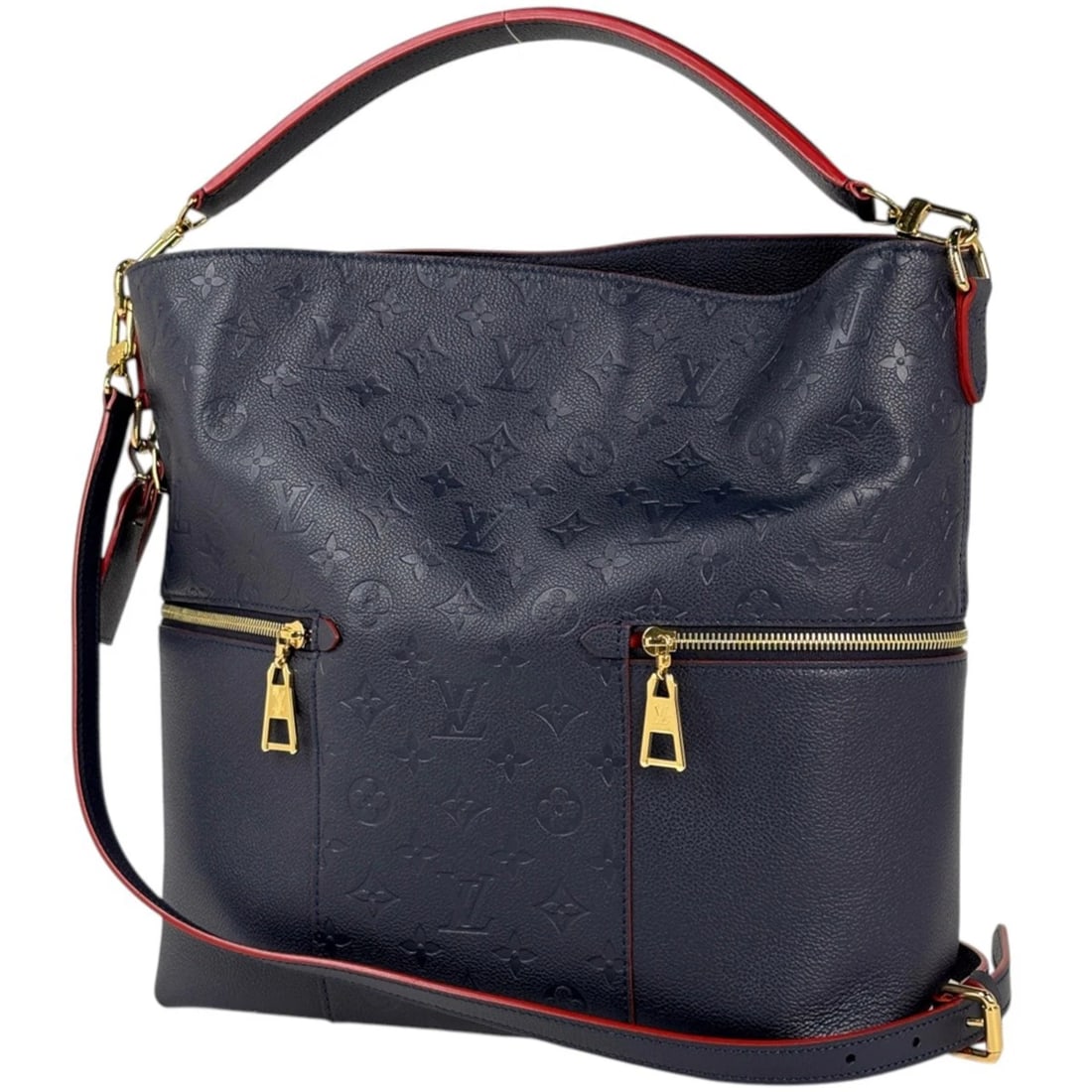 LOUIS VUITTON MERRY TOTE BAG: Louis Vuitton Merry Tote Bag Brand: Louis Vuitton Type/Style: Tote Bag Material: Monogram Ann Platt Color: Marine Rouge Size: Width 30cm(11.8inch) Height 34cm(13.4inch) Depth 13cm(5.1inch)