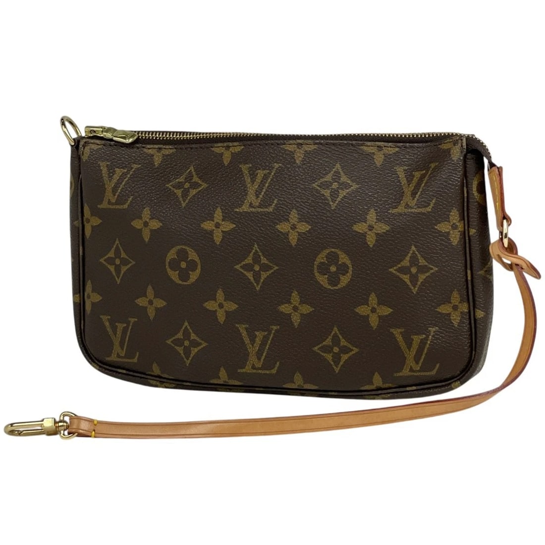 LOUIS VUITTON POCHETTE ACCESSOIRES ACCESSORY POUCH: Louis Vuitton Pochette Accessoires Accessory pouch Brand: Louis Vuitton Type/Style: Accessory pouch Material: Monogram Color: Brown Size: Width 21cm(8.3inch) Height 12cm(4.7inch) Depth 4cm(1.6inch)