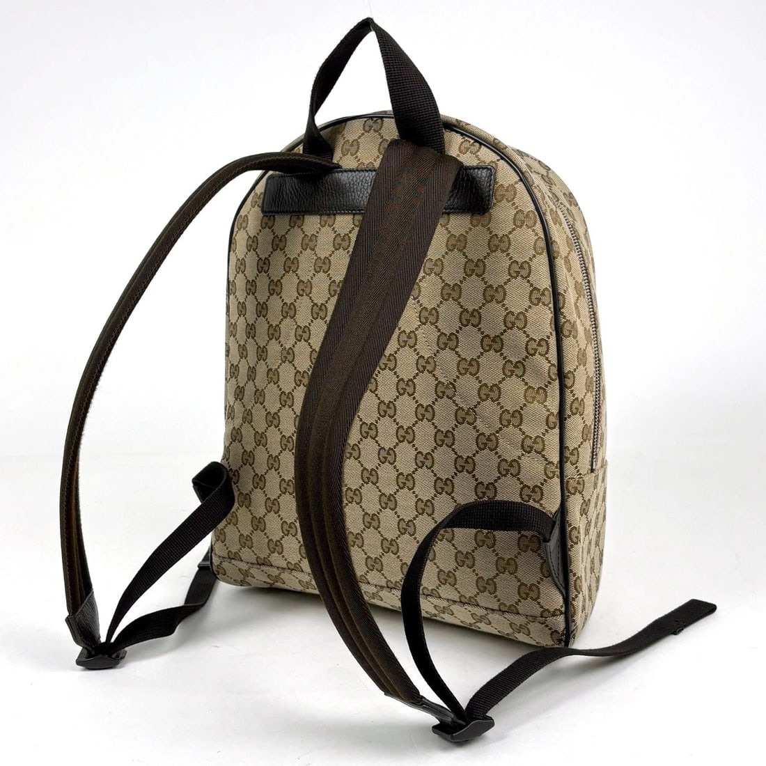 GUCCI GG PATTERN BACKPACK BACKPACK DAY BAG - 2
