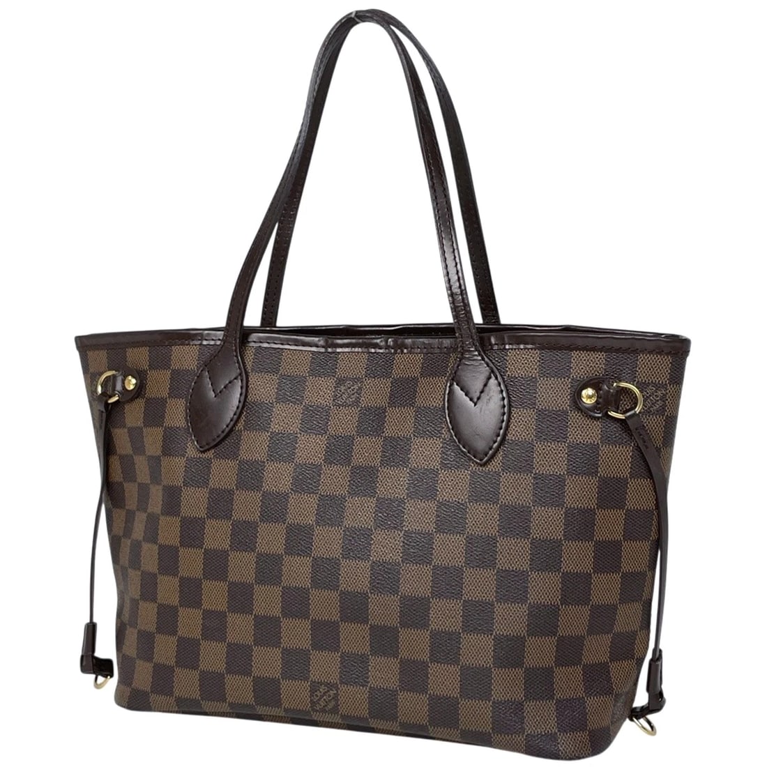 LOUIS VUITTON NEVER FULL PM TOTE BAG HAND BAG: Louis Vuitton Never full PM Tote Bag Hand Bag Brand: Louis Vuitton Type/Style: Tote Bag Material: Damier Color: Brown Size: Width 29cm(11.4inch) Height 22cm(8.7inch) Depth 13cm(5.1inch) Accessorie