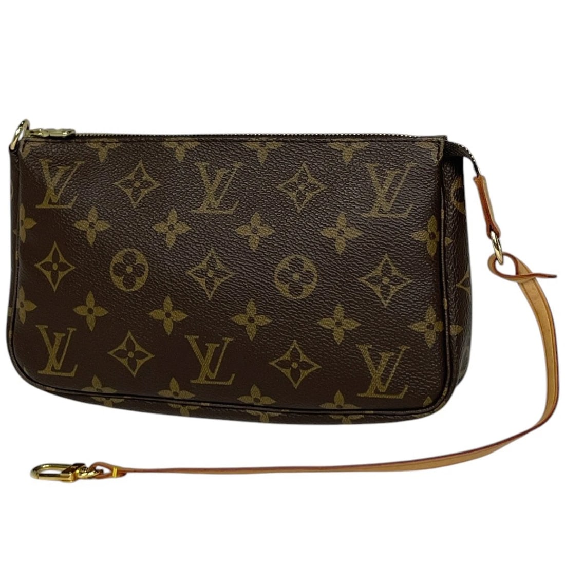 LOUIS VUITTON POCHETTE ACCESSOIRES ACCESSORY POUCH .: Louis Vuitton Pochette Accessoires Accessory pouch . Brand: Louis Vuitton Type/Style: Accessory pouch Material: Monogram Color: Brown Size: Width 21cm(8.3inch) Height 12cm(4.7inch) Depth 4cm(1.6inch)