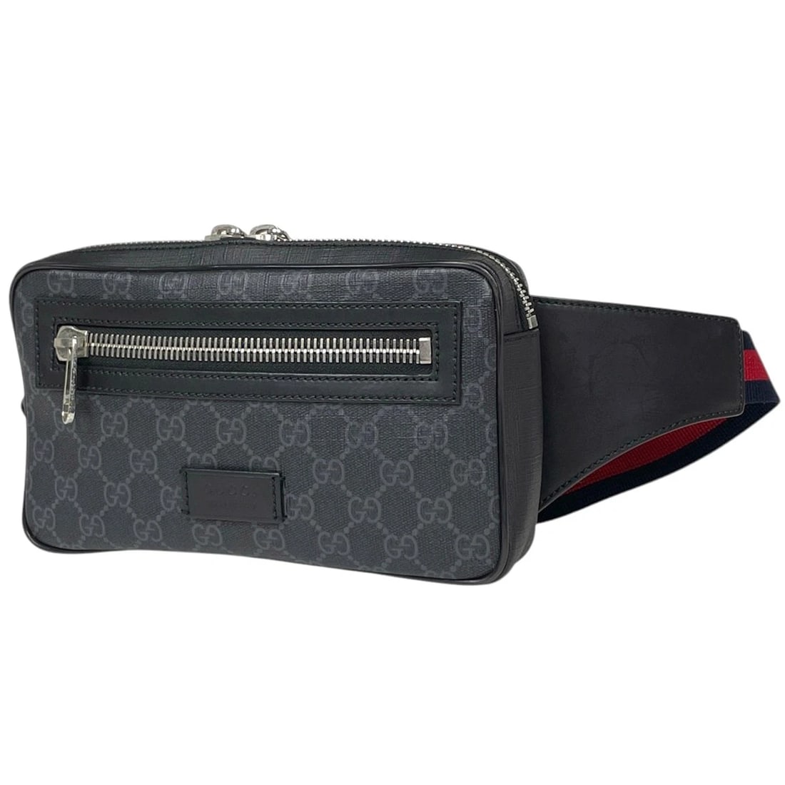 GUCCI BODY BAG GG PATTERN COATED CANVAS BLACK: Gucci Body Bag GG pattern Coated canvas Black Brand: GUCCI Type/Style: Body Bag Material: Coated canvas Color: Black Size: Width 23.5cm(9.3inch) Height 13.5cm(5.3inch) Depth 5cm(2inch) Accessories: