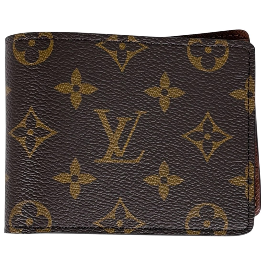 LOUIS VUITTON PORTEFEIULLE MUTILE BI-FOLD WALLET: Louis Vuitton Portefeiulle Mutile Bi-Fold wallet Brand: Louis Vuitton Type/Style: Bi-Fold wallet Material: Monogram Color: Brown Size: Width 11.5cm(4.5inch) Height 9cm(3.5inch) Depth 2cm(0.8inch)
