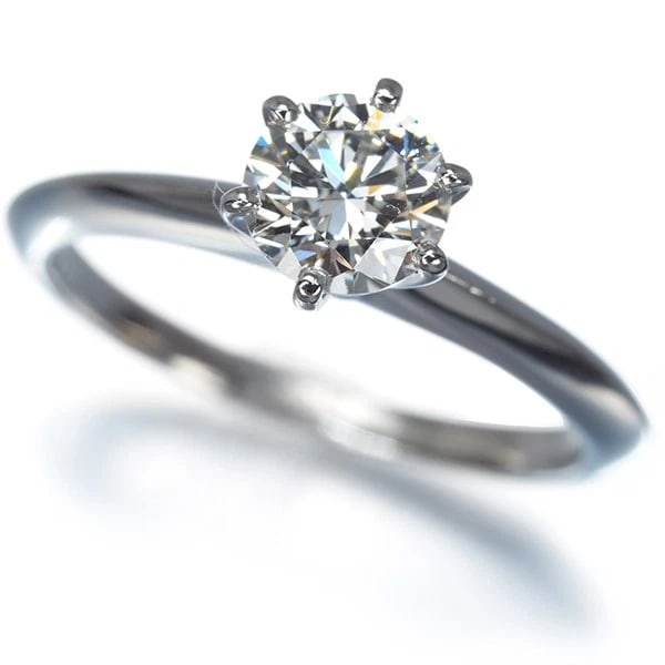 TIFFANY&CO. DIAMOND SOLITAIRE RING 950 PLATINUM: Tiffany&Co. Diamond Solitaire Ring 950 Platinum Brand: Tiffany & Co. Type/Style: Ring Material: 950 Platinum, Main Stone Natural Color: Platinum Size: US 5.5-5.75 Accessories: None Accesso