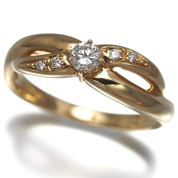 VENDOME DIAMOND RING 18K 750 YELLOW GOLD: VENDOME Diamond Ring 18K 750 Yellow Gold Brand: VENDOME Type/Style: Ring Material: 18K 750 Yellow Gold, Main Stone Natural Color: Yellow Gold Size: US 5.75-6 Accessories: None Accessories