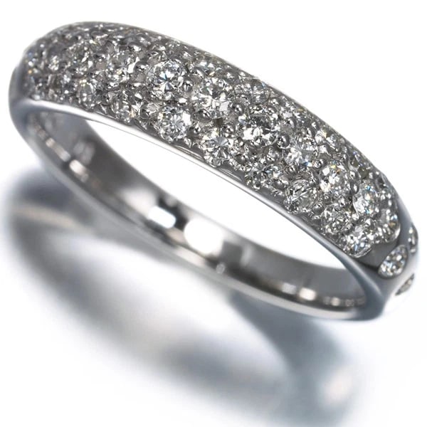 STAR JEWELRY DIAMOND PAVED RING 18K 750 WHITE GOLD: STAR JEWELRY Diamond Paved Ring 18K 750 White Gold Brand: STAR JEWELRY Type/Style: Ring Material: 18K 750 White Gold, Main Stone Natural Color: White Gold Size: US 5.75-6 Accessories: None