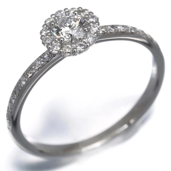 DIAMOND RING 950 PLATINUM - 3