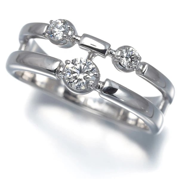 TASAKI DIAMOND RING 18K 750 WHITE GOLD: TASAKI Diamond Ring 18K 750 White Gold Brand: TASAKI Type/Style: Ring Material: 18K 750 White Gold, Main Stone Natural Color: White Gold Size: US 8.5 Accessories: None Accessories Notice: When