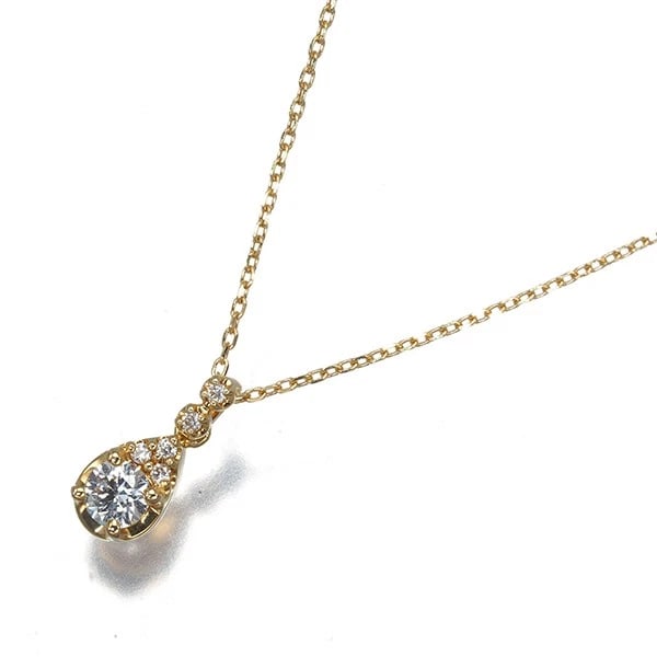 VENDOME DIAMOND DROP OF GARLAND NECKLACE 18K 750 YELLOW GOLD: VENDOME Diamond Drop of Garland Necklace 18K 750 Yellow Gold Brand: VENDOME Type/Style: Necklace Material: 18K 750 Yellow Gold, Main Stone Natural Color: Yellow Gold Size: Necklace length: 37 / 40cmPe