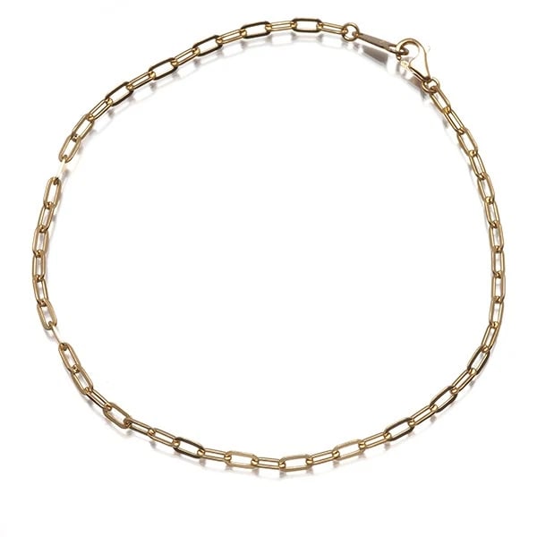 GEM CASTLE YUKIZAKI LINK CHAIN BRACELET 18K 750 ROSE GOLD: Gem Castle YUKIZAKI Link Chain Bracelet 18K 750 Rose Gold Brand: Gem Castle YUKIZAKI Type/Style: Bracelet Material: 18K 750 Rose Gold, Color: Rose Gold Size: Inner circumference: 19.5cmBracelet Width: