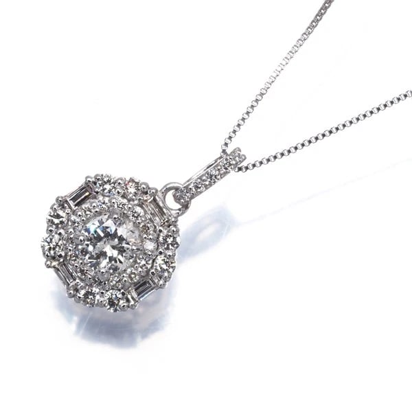DIAMOND NECKLACE 950 850 PLATINUM (1 of 2)