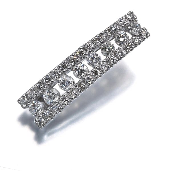DIAMOND PENDANT 18K 750 WHITE GOLD (1 of 2)