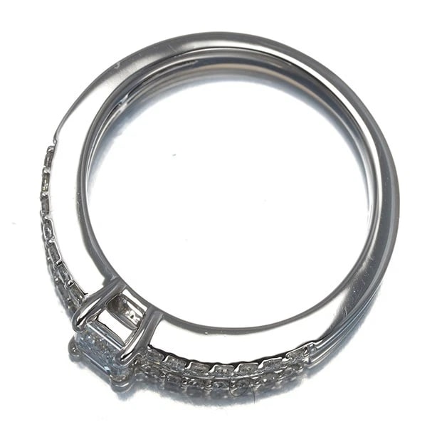 DIAMOND RING 950 PLATINUM - 3