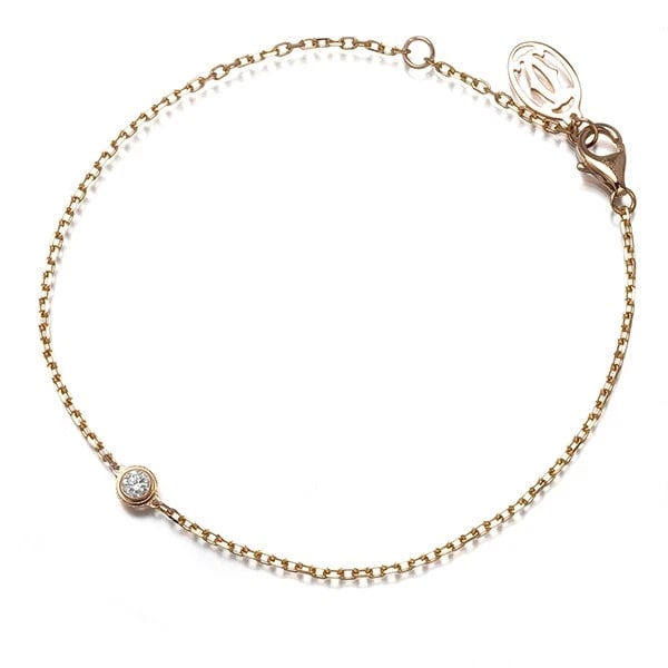 CARTIER DIAMOND D'AMOUR SM BRACELET 18K 750 ROSE GOLD: Cartier Diamond d'Amour SM Bracelet 18K 750 Rose Gold Brand: Cartier Type/Style: Bracelet Material: 18K 750 Rose Gold, Main Stone Natural Color: Rose Gold Size: Inner circumference: 16 / 18cmDesign wi