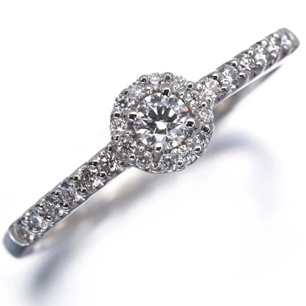 VENDOME DIAMOND GRACE RING 950 PLATINUM - 2