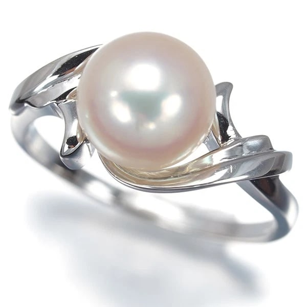 MIKIMOTO AKOYA PEARL SOLITAIRE RING 14K 585 WHITE GOLD: Mikimoto Akoya Pearl Solitaire Ring 14K 585 White Gold Brand: MIKIMOTO Type/Style: Ring Material: 14K 585 White Gold, Main Stone Cultured Color: White Gold Size: US 6-6.25 Accessories: None