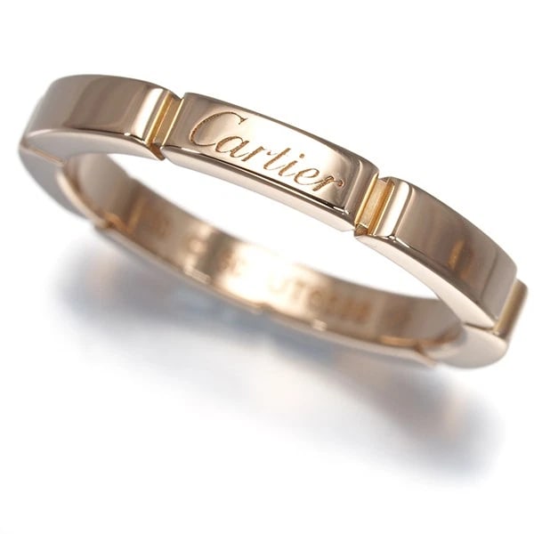 CARTIER MAILLON PANTHERE RING 18K 750 ROSE GOLD: Cartier Maillon Panthere Ring 18K 750 Rose Gold Brand: Cartier Type/Style: Ring Material: 18K 750 Rose Gold, Color: Rose Gold Size: US 5.25 - 5.5 Accessories: None Accessories Notice: When