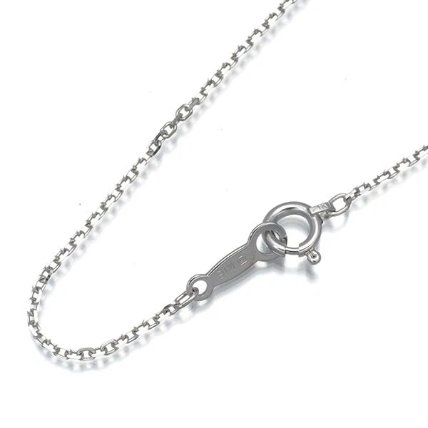 MIKIMOTO CABLE CHAIN NECKLACE 18K 750 WHITE GOLD: Mikimoto Cable Chain Necklace 18K 750 White Gold Brand: MIKIMOTO Type/Style: Necklace Material: 18K 750 White Gold, Color: White Gold Size: Necklace length: 38cmNecklace width: 1.1mmClasp width: 3.4mm