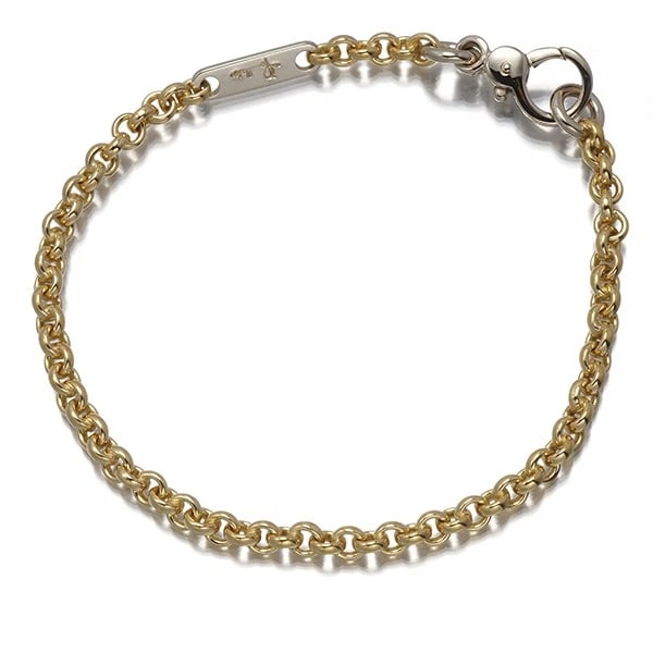 POMELLATO CHAIN BRACELET 18K 750 YELLOW WHITE GOLD: Pomellato Chain Bracelet 18K 750 Yellow White Gold Brand: Pomellato Type/Style: Bracelet Material: 18K 750 Yellow White Gold, Color: YG WG Size: Inner circumference: 18cmBracelet Width: 3.9mm Acce