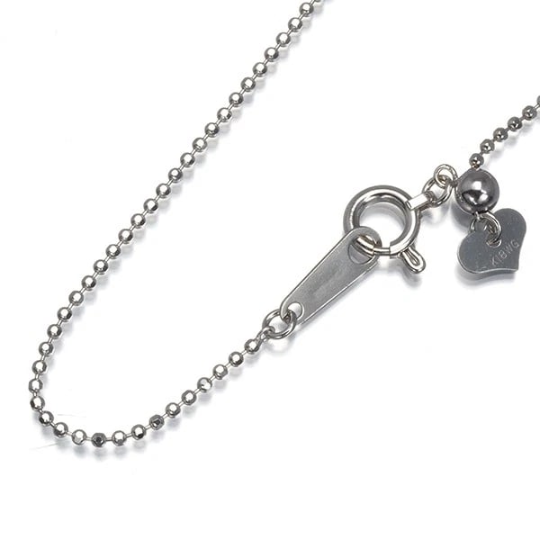 CUT BALL BEAD CHAIN NECKLACE 18K 750 WHITE GOLD: Cut Ball Bead Chain Necklace 18K 750 White Gold Brand: Unbranded Type/Style: Necklace Material: 18K YG, Color: Yellow Gold Size: Necklace length: 45cmAdjUS table to short length with an extenderNeckla