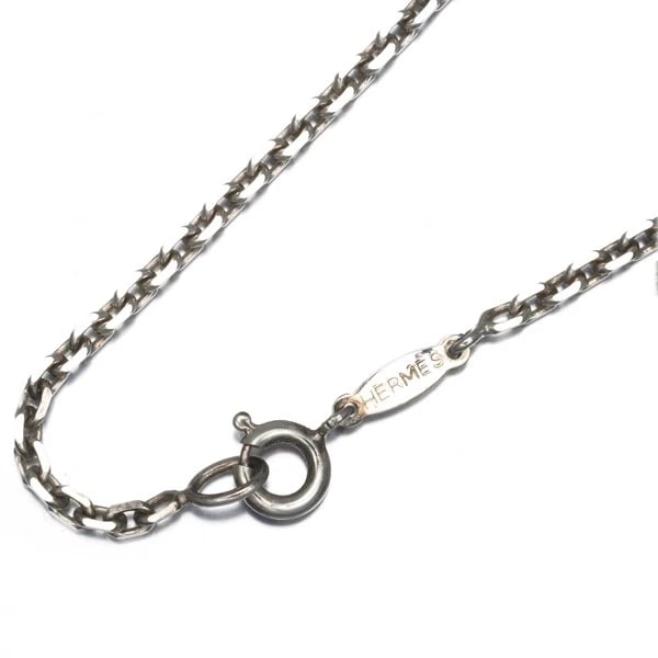 HERMES CHAIN NECKLACE 925 STERLING SILVER (1 of 2)