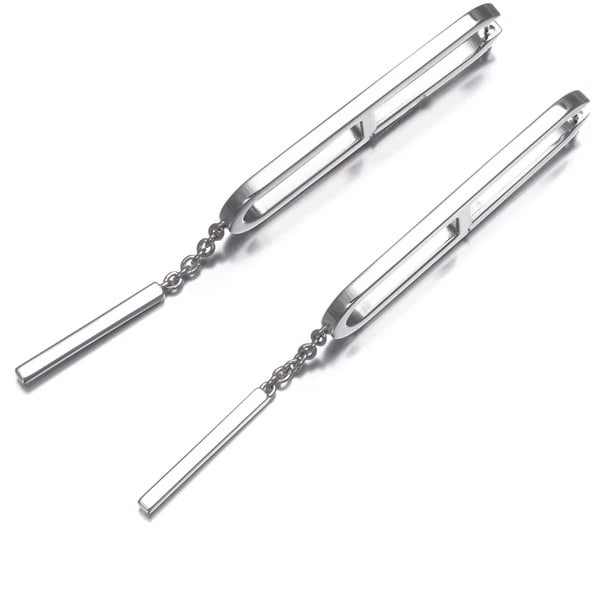 HERMES EVER CHAINE D'ANCRE HOOP EARRINGS 925 STERLING SILVER: HERMES Ever Chaine d'Ancre Hoop Earrings 925 Sterling Silver Brand: HERMES Type/Style: Earring Material: 925 Sterling Silver, Color: Silver Size: Design size: length 74.5 x width 11.0 x thickness 2.2m